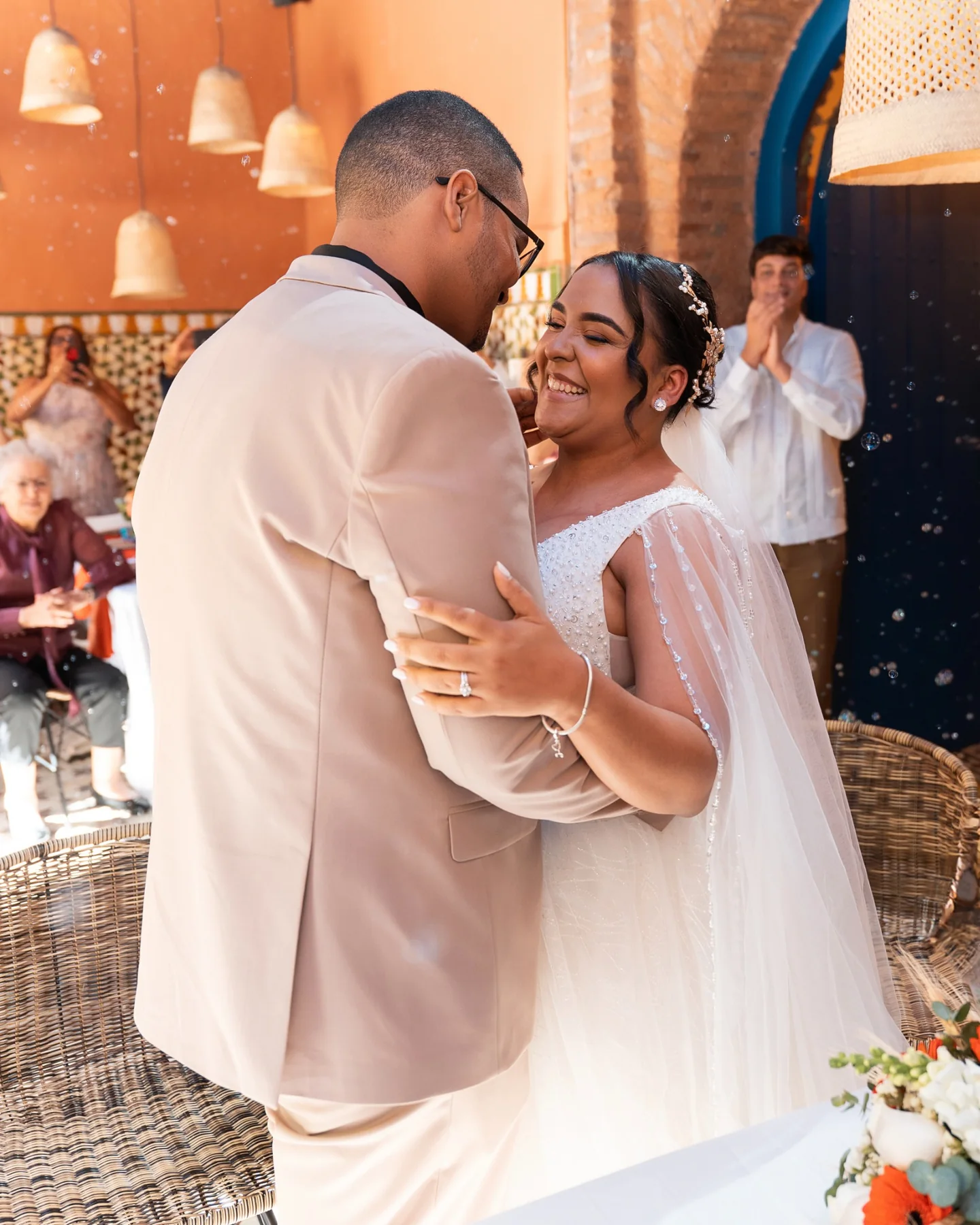 Selected wedding portfolio photograph